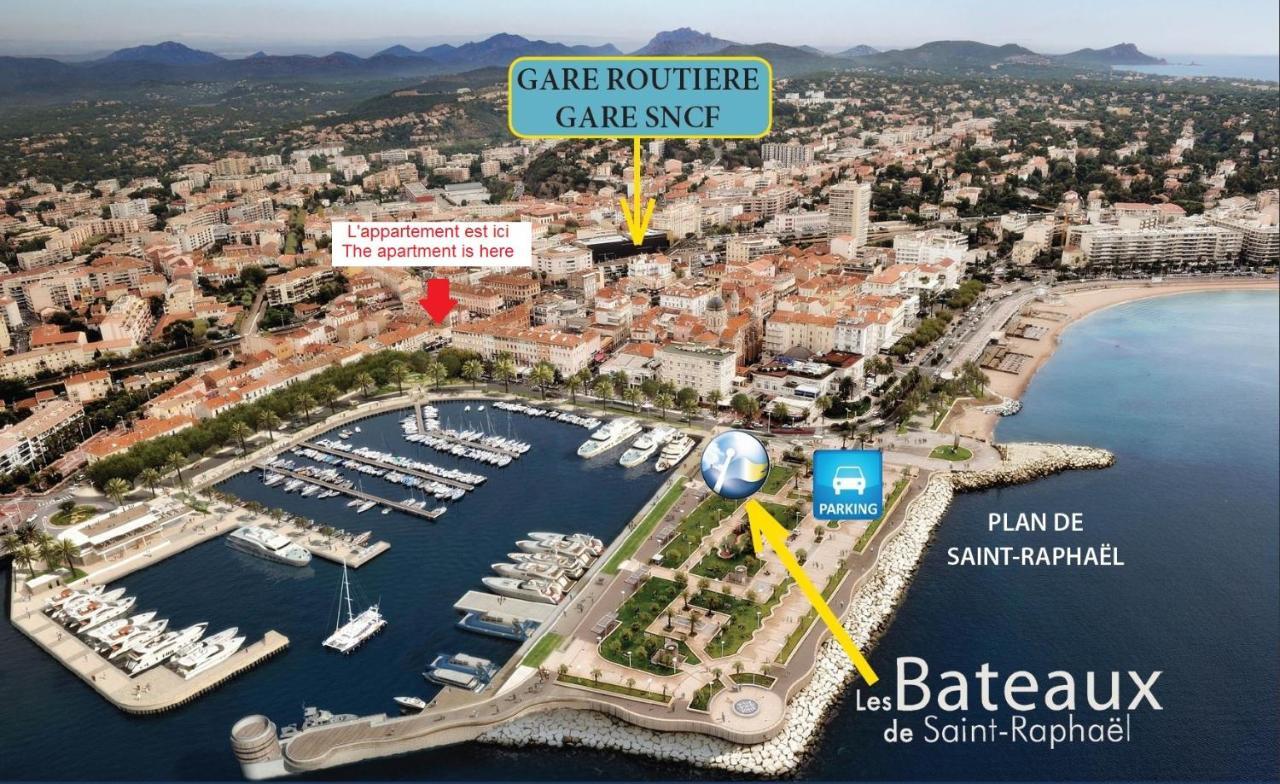 Appartement 2 Neuf Sur Le Port A Cote De La Plage Saint-Raphael  Ngoại thất bức ảnh